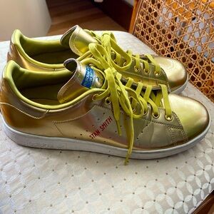 Adidas Stan Smith Metal Gold Metallic Men’s size 10